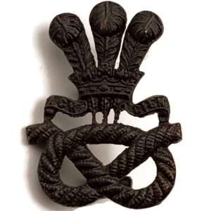 North Staffordshire Regiment OFFICERS Bronze Collar Badge