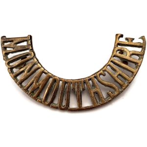 WW1 Monmouthshire Regiment Battalion Shoulder Title