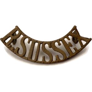 Royal Sussex Regiment Shoulder Title