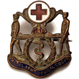 WW1 RAMC Royal Army Medical Corps STRETCHER BEARER Sweetheart Brooch