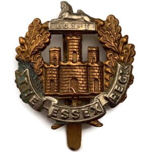 WW2 Essex Regiment Cap Badge