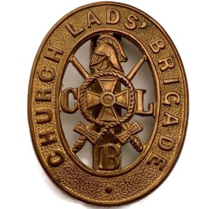 Vintage Church Lads' Brigade Anglican Club Cap Badge