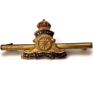 Royal Artillery Regiment Sweetheart Brooch