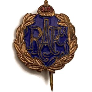 WW2 Royal Air Force RAF ENAMEL Sweetheart Brooch