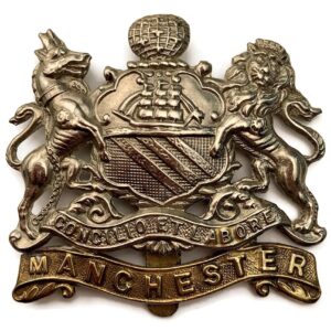 WW1 Manchester Regiment Cap Badge - FIRST PATTERN
