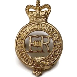 The Household Cavalry Regiment Staybrite Anodised Cap Badge - Staybright