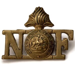 WW1 Northumberland Fusiliers Regiment Shoulder Title