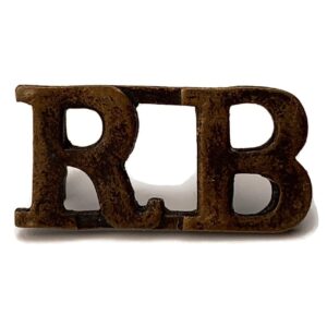 Rifle Brigade (Prince Consort's Own) Regiment Shoulder Title