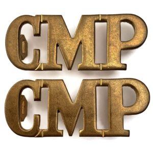Corps of Military Police CMP Shoulder Title PAIR