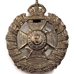 WW2 The Rifle Brigade (Prince Consort's Own) Regiment Cap Badge