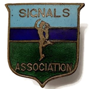 Royal Corps of Signals RCOS Old Comrades Association OCA Lapel Badge