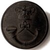 Victorian The Rifle Brigade Regiment Plastic Bakelite Tunic Button - 23mm