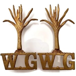 Welsh Guards Regiment Shoulder Title PAIR