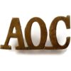 WW1 Army Ordnance Corps AOC Shoulder Title