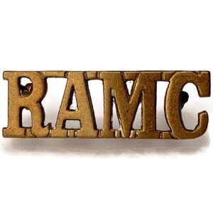 Royal Army Medical Corps OFFICERS Small Version RAMC Shoulder Title