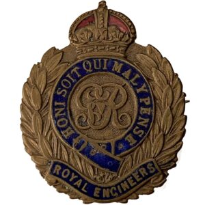 WW1 Royal Engineers Corps (George V) Sweetheart Brooch