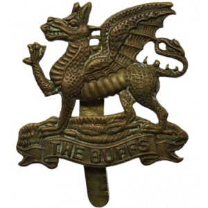 WW1 Royal East Kent (The Buffs) Regiment Cap Badge