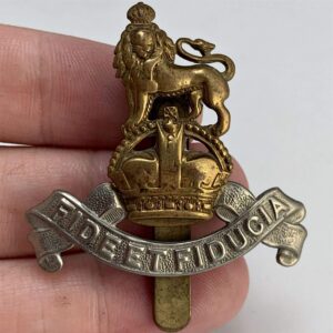 WW2 Royal Army Pay Corps RAPC Cap Badge