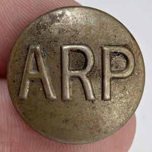 Air Raid Precautions ARP Wardens Tunic Button - 26mm