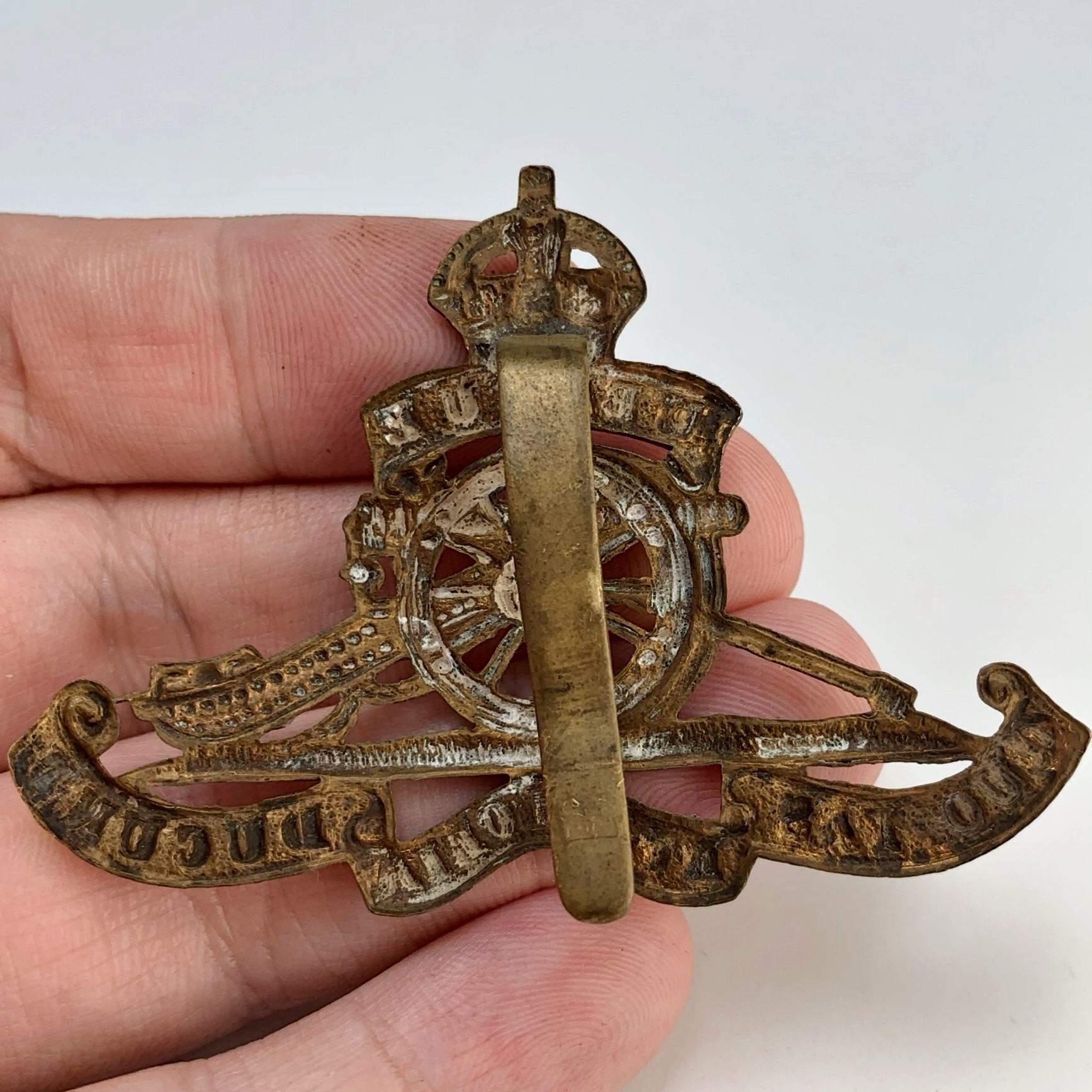 WW1 Royal Artillery Regiment Cap Badge - British Military Badges