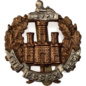 WW2 Essex Regiment Cap Badge