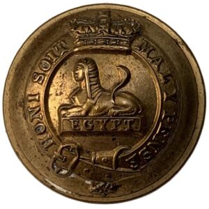 VICTORIAN Manchester Regiment Tunic Button - 26mm