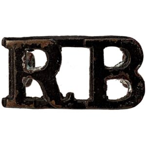 Rifle Brigade (Prince Consort's Own) Regiment Shoulder Title