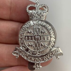 Cambridge University OTC Officers Training Corps Staybrite Anodised Cap Badge - Staybright