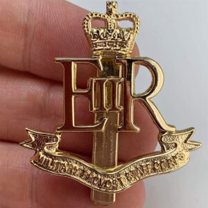 Military Provost Staff Corps Staybrite Anodised Cap Badge - Staybright