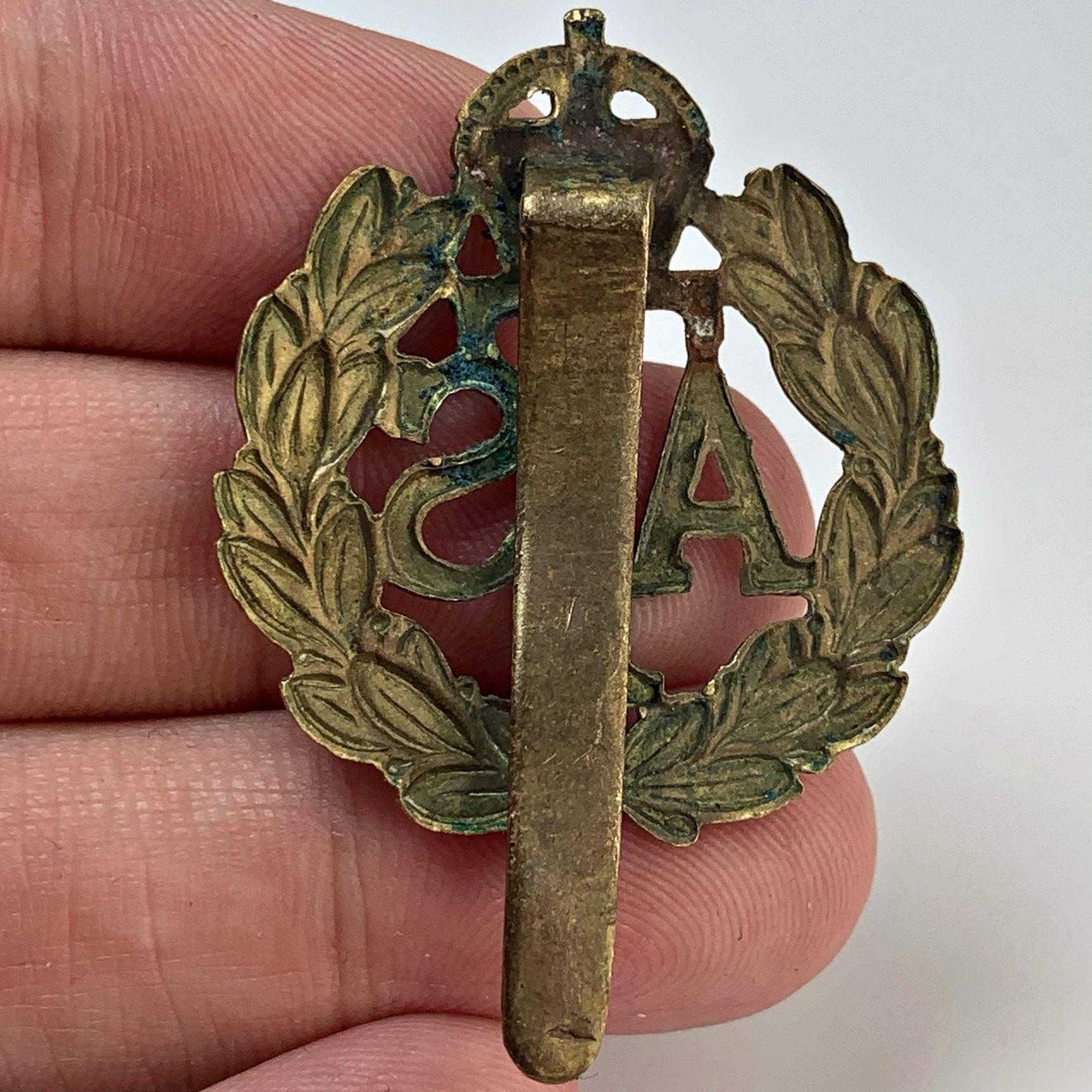 WW2 Auxiliary Territorial Service Corps ATS Cap Badge - British ...