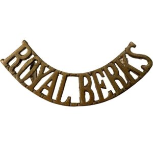 Royal Berkshire Regiment Shoulder Title