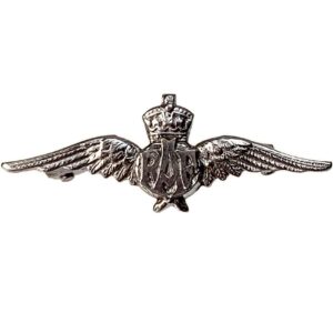 WW2 Royal Air Force RAF Wings Sweetheart Brooch - 32mm