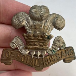 10th Royal Hussars Regiment Cap Badge