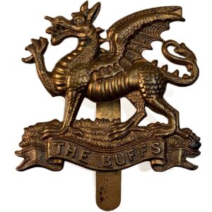 WW2 Royal East Kent (The Buffs) Regiment Cap Badge