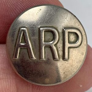 Air Raid Precautions ARP Wardens Tunic Button - 26mm