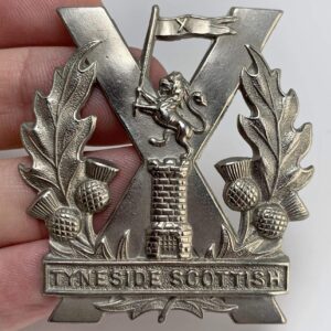WW1 Tyneside Scottish Regiment Cap Badge