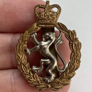 Womens Royal Army Corps WRAC Cap Badge - Queens Crown