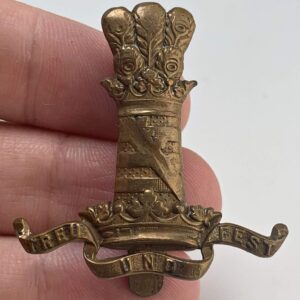 WW1 11th Hussars (Prince Albert's Own) Regiment Cap Badge
