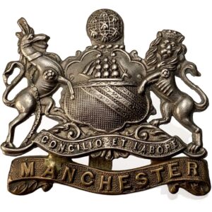 WW1 Manchester Regiment Cap Badge - FIRST PATTERN