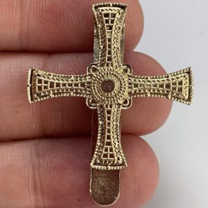 Durham University OTC Officers Training Corps Staybrite Anodised Cap Badge - Staybright