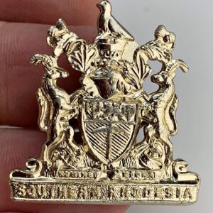 Southern Rhodesia Regiment Rhodesian Staybrite Anodised Cap Badge - Staybright