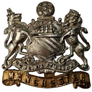WW1 Manchester Regiment Cap Badge - FIRST PATTERN