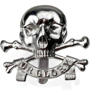 17th / 21st Lancers Regiment Staybrite Anodised Cap Badge - Staybright