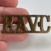 WW2 Royal Army Veterinary Corps RAVC Shoulder Title