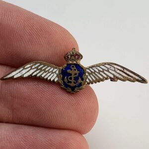 WW1 British Royal Naval Air Service RNAS Navy Sweetheart Brooch