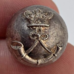 Victorian The Rifle Brigade Regiment Tunic Ball Button - 18mm