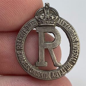 Queen Alexandras Imperial Military Nursing Service Reserve Collar Badge