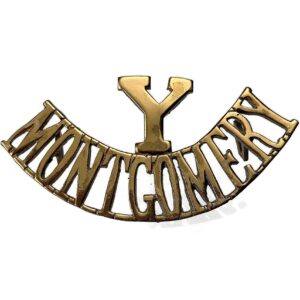 Montgomeryshire Imperial Yeomanry Regiment Shoulder Title