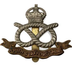 WW1 South Staffordshire Regiment Cap Badge