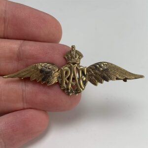 WW2 Royal Air Force RAF Wings Sweetheart Brooch - 62mm